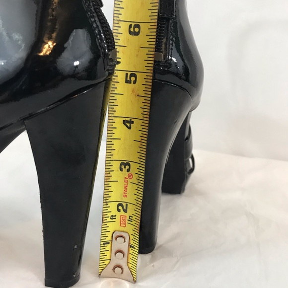 Market heel black patent size 7.5. - Picture 5 of 8